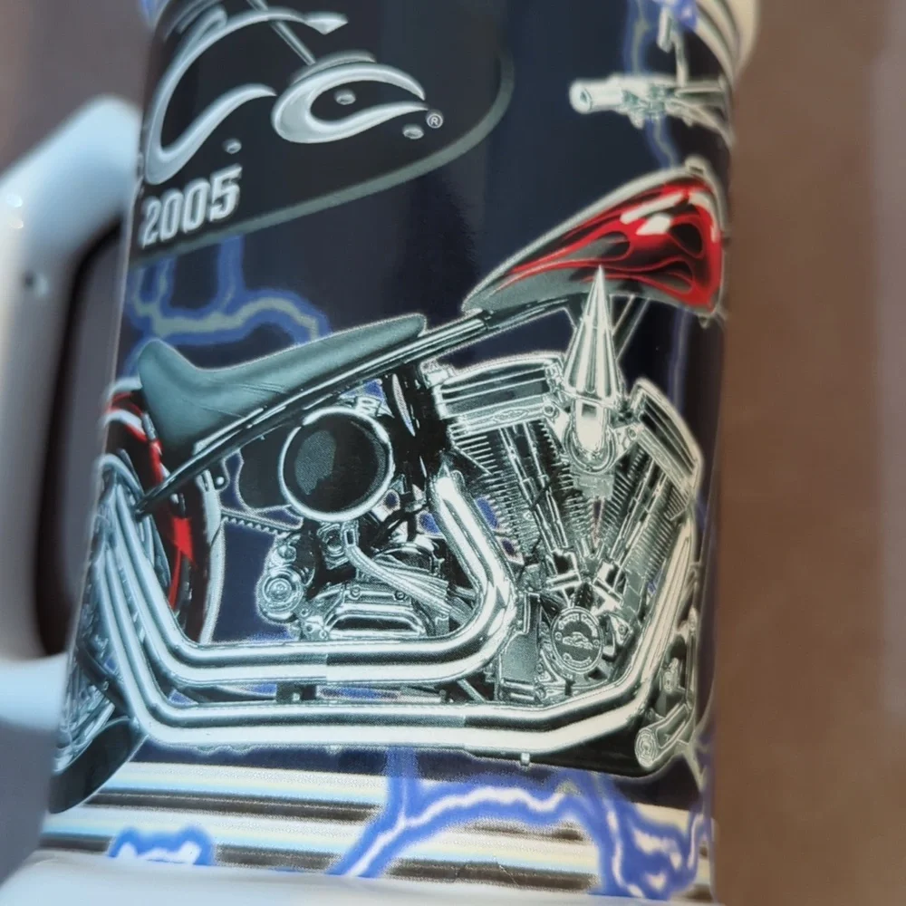 2005 Orange County Choppers New York 24 oz stein mug Houston Harvest 517401
